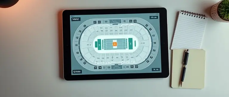 Navigating Venue Maps and Seat Selection