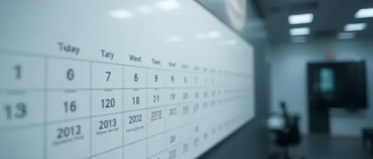 Timeline of Events: September 2025 to April 2026