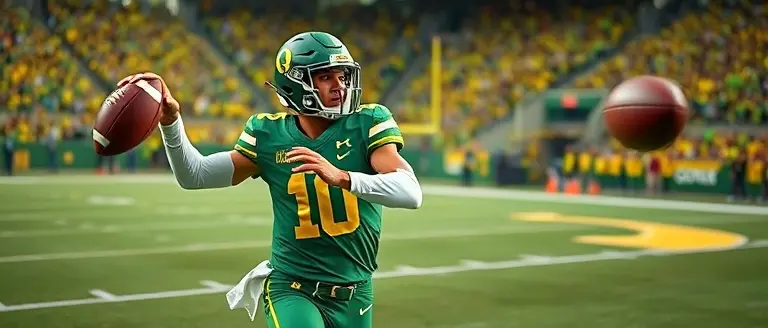 Dylan Raiola’s Electric Debut: Highlights from the Oregon Spring Game