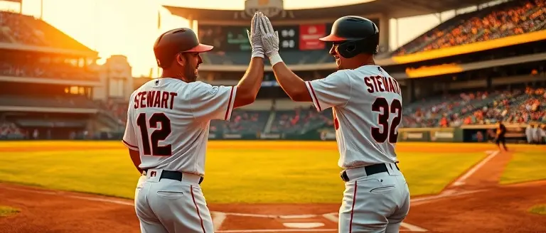 Synergy on the Diamond: Stewart and De La Cruz