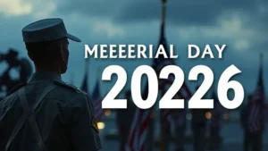 when is memorial day