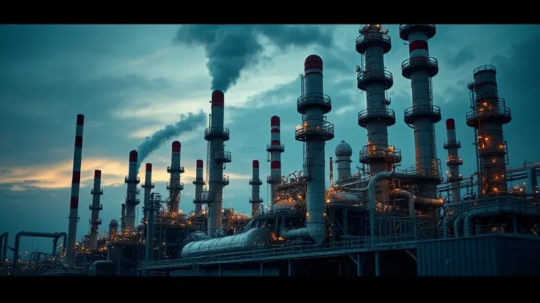 oil refinery