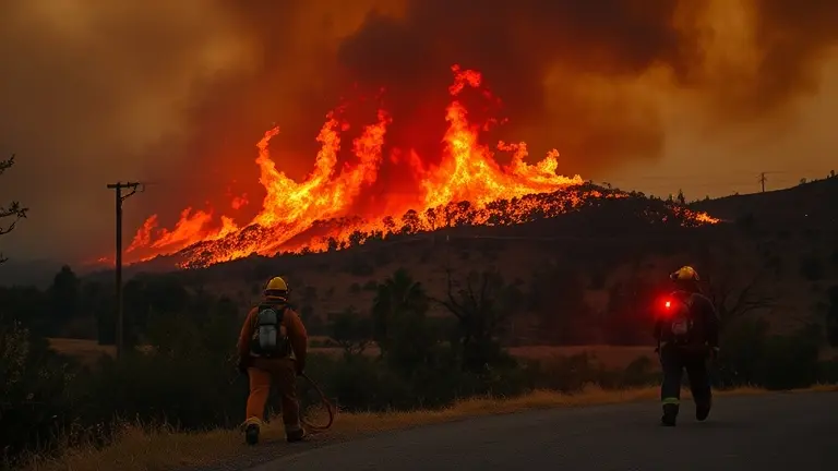 sandy fire simi valley