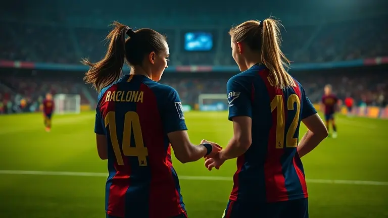 barcelona - ol lyonnes
