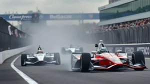 indy 500 finish