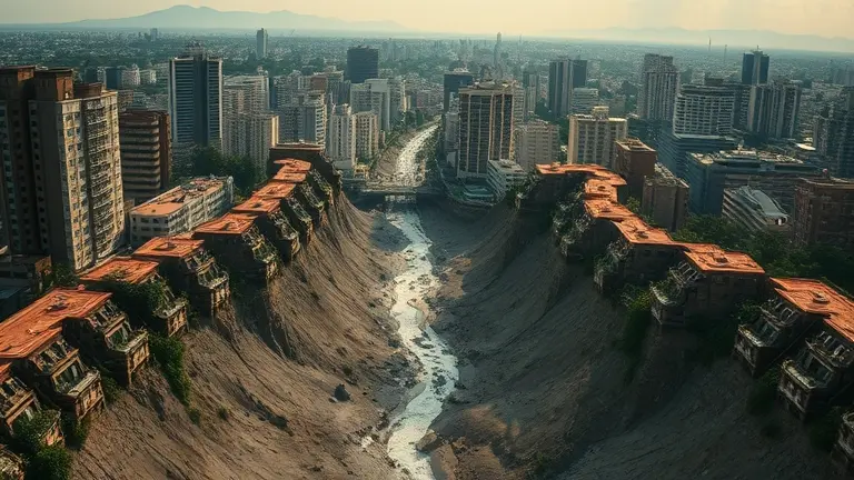 water crisis mexico city sinking