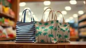 trader joe's releases new summer themed mini insulated tote bags