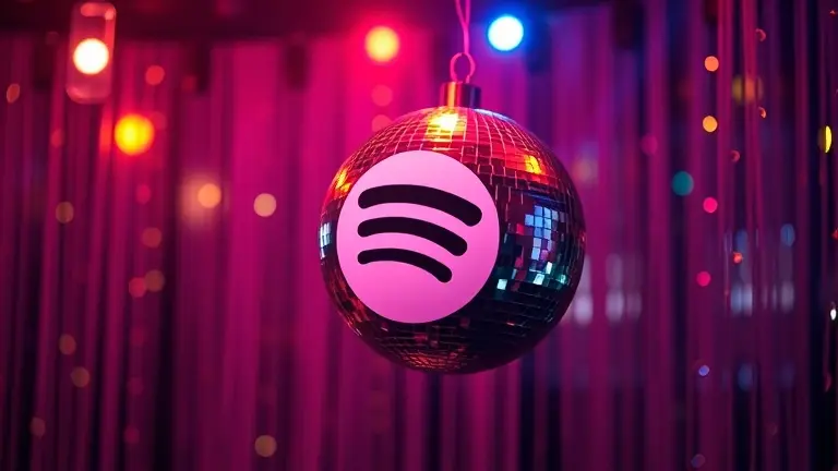 why is spotify a disco ball