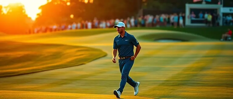Brooks Koepka at the 108th PGA Championship: A Major Test at Aronimink