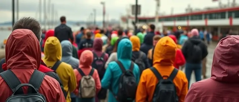 Best Viewing Tips for a Rainy Harbor-Front Airshow