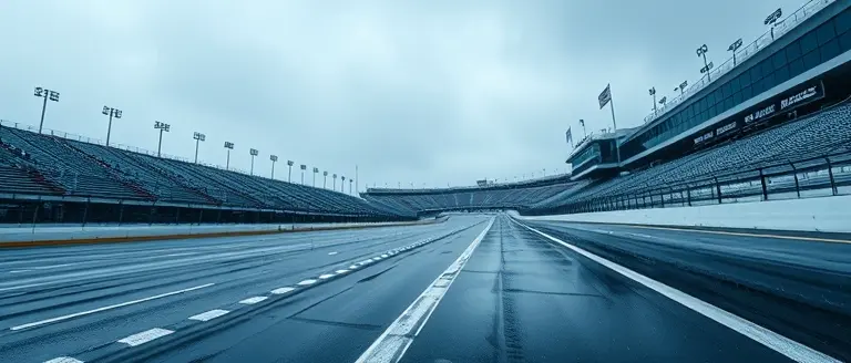 Race Status: North Carolina Education Lottery 200 Postponed Due to Rain
