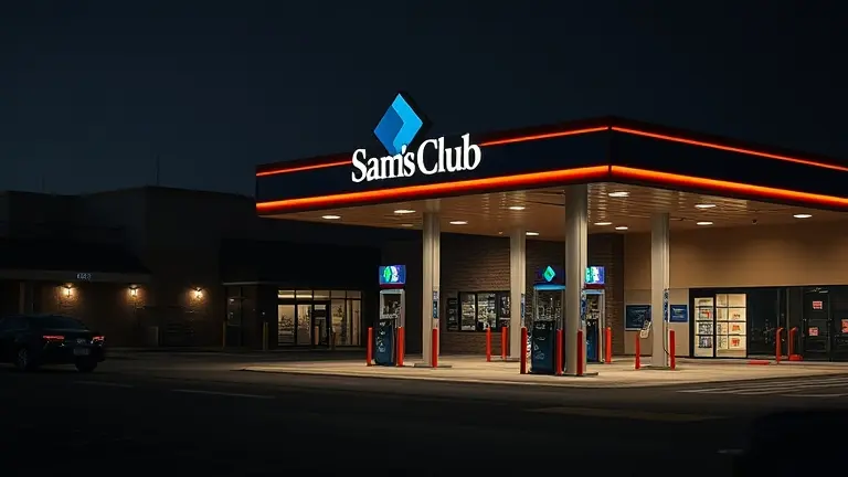 sam's club gas station closure