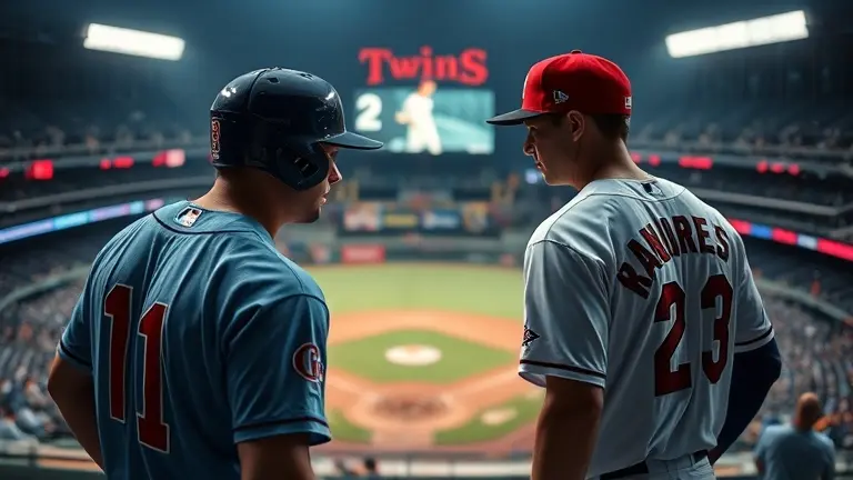 twins vs rangers