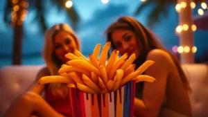 french fries love island