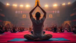akshar yoga kendraa 21 guinness world records