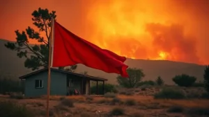 red flag (fire weather) warning