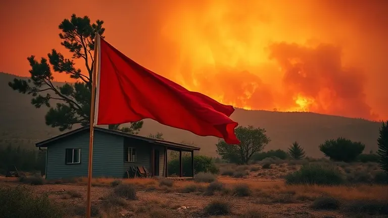 red flag (fire weather) warning