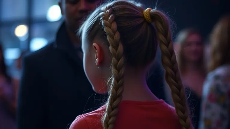 blue ivy braided hair