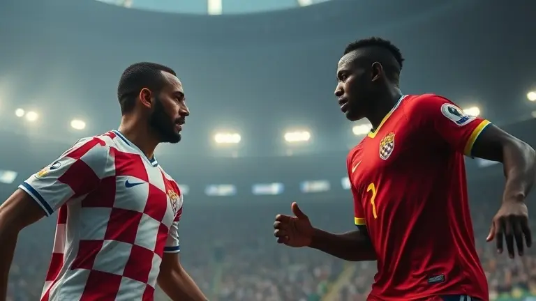 posiciones de selección de fútbol de croacia contra selección de fútbol de ghana