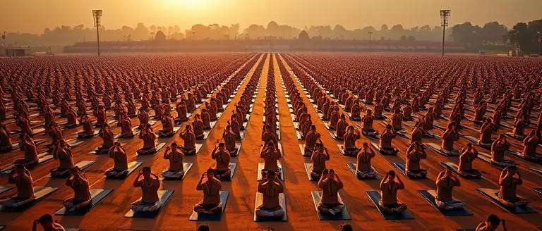 A Historic Milestone: Akshar Yoga Kendraa’s 21 Guinness World Records