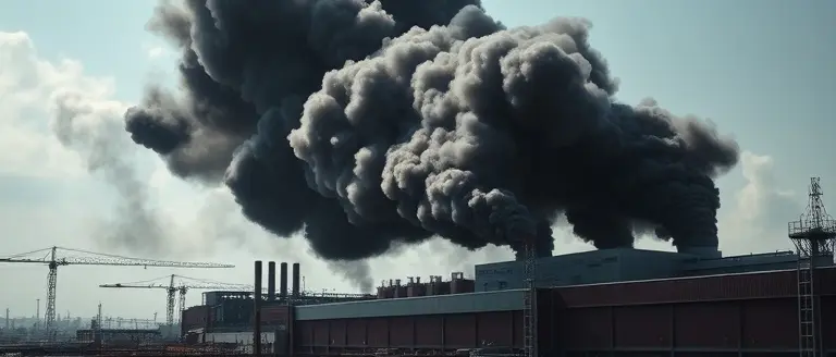 Major Industrial Fire Erupts at Boyle Heights Cold Storage Facility