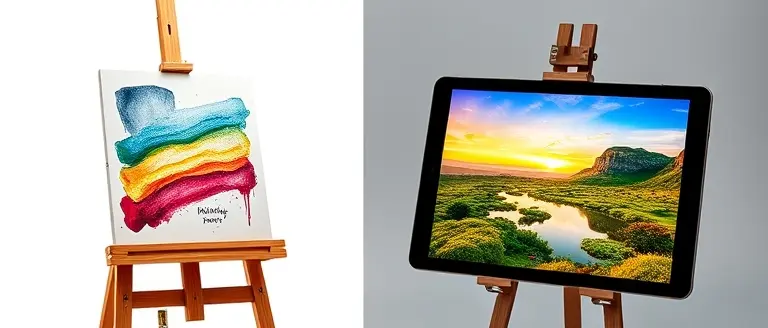 The Evolution of Medium: From Canvas to iPad