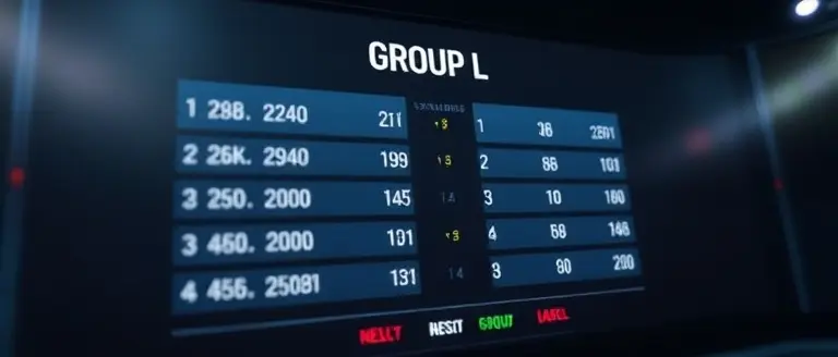 Group L Standings and the Path to the Round of 16