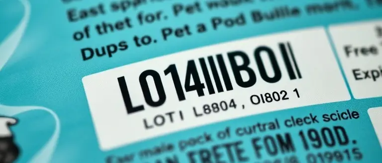 Identifying Affected Products: Lot Numbers and Best By Dates