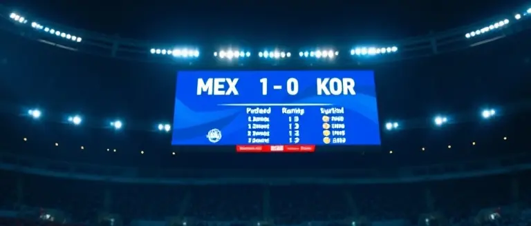Group A Standings: How Mexico Secured the Top Spot
