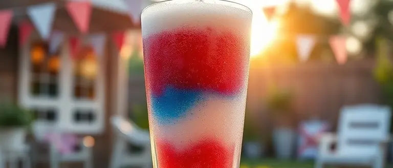 Stars & Stripes: Celebrating the Fourth of July with the Misty Slush Float