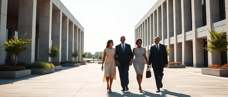 A Rare Reunion: The Obama Presidential Center Grand Opening