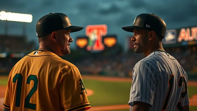 athletics vs tigers