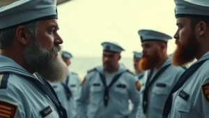 hegseth pushes for action after sailors appear to flout his beard policy