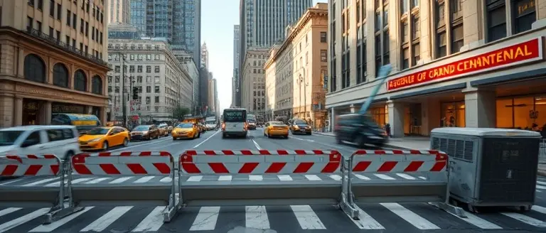 Infrastructure and Commuter Impact Near Grand Central