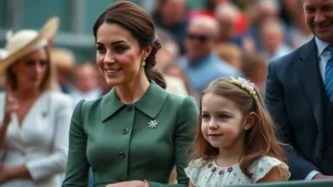 kate middleton princess charlotte wimbledon