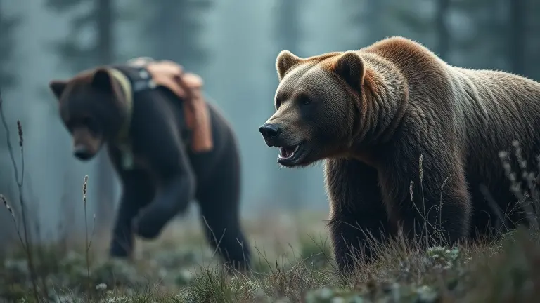 anchorage alaska hiking bear encounter