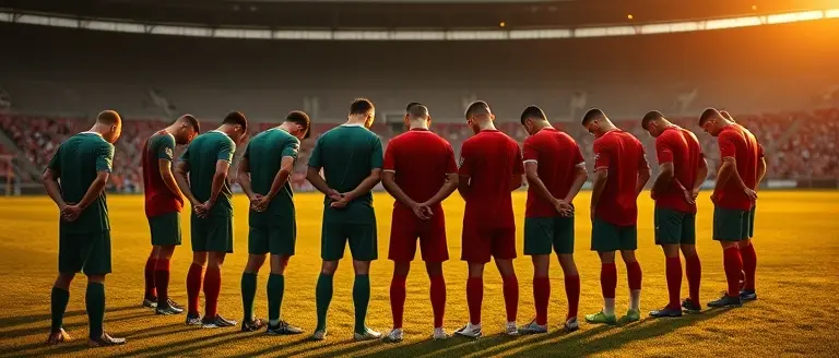 United in Grief: The Portuguese National Team’s World Cup Tribute