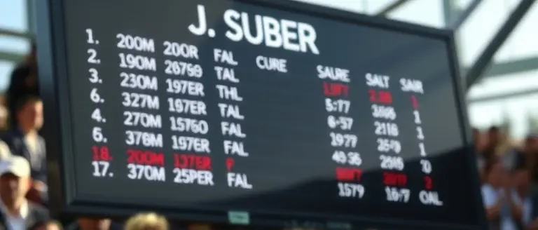 Jackson Suber’s Performance Tracker: Live Updates