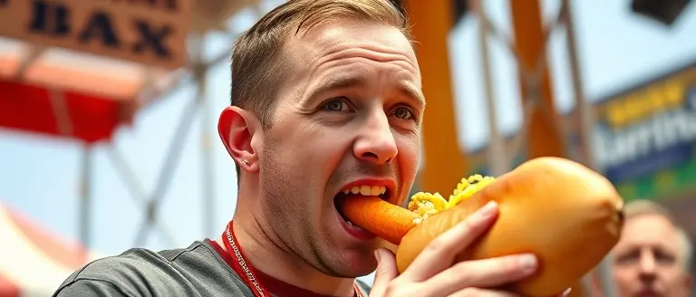 The 18th Milestone: Joey Chestnut’s 2026 Victory Under Extreme Conditions