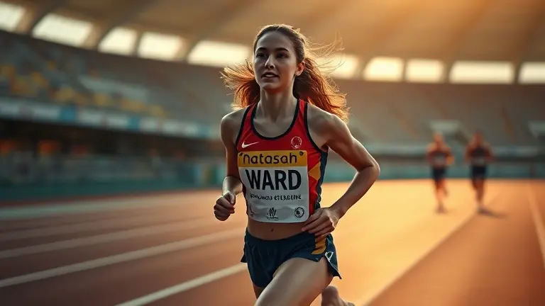 natasha ward track and field